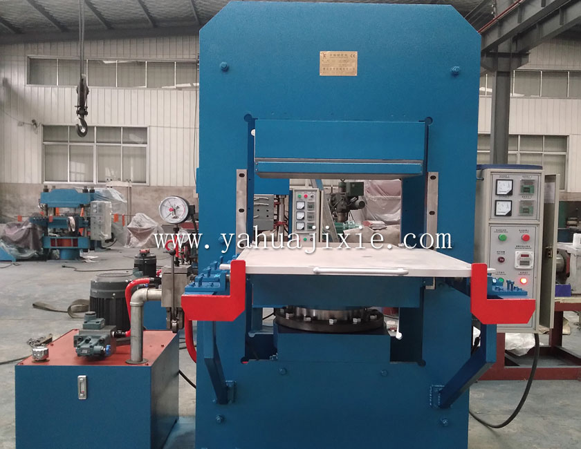 200T框式帶手動(dòng)推拉模裝置硫化機(jī)